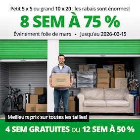 Depotium Mini Entrepôt - Cartoucherie Promotion