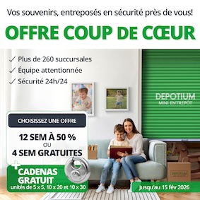 Depotium Mini Entrepôt - Cartoucherie Promotion