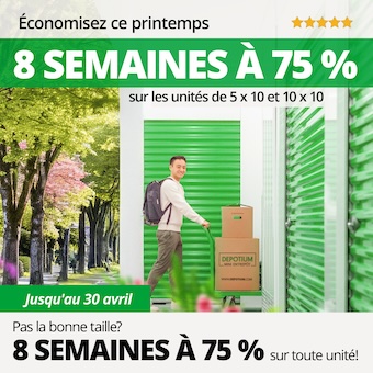 Depotium Mini Entrepôt - Cartoucherie Promotion